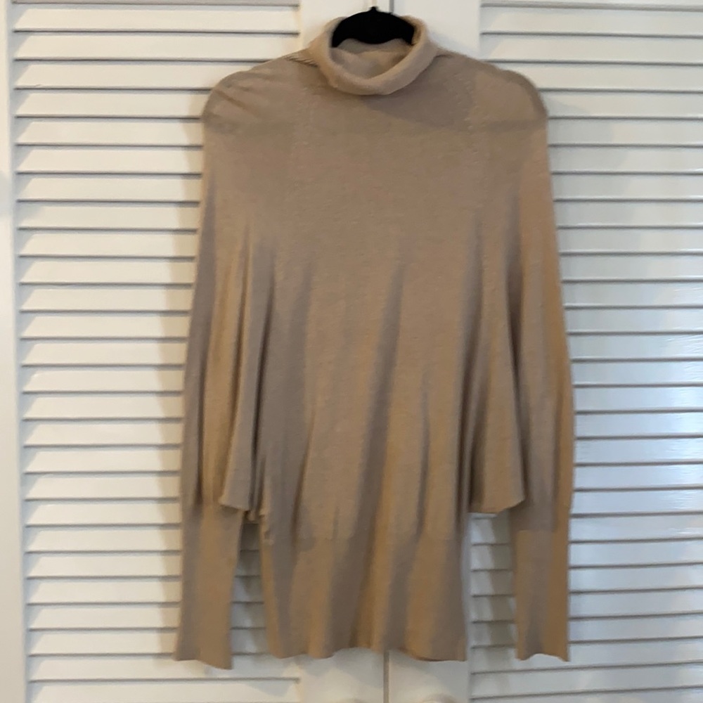 Conrad C Collection small Tan Sweater turtleneck bought at Nordstrom